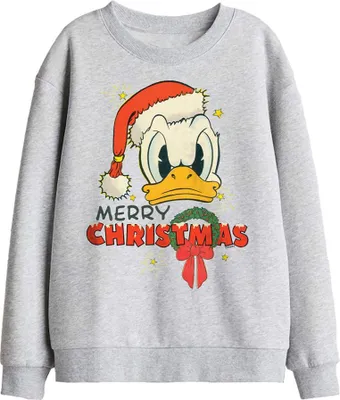 Produktbild von Disney - Sweatshirt für Kinder, weihnachtliches Design TV30003 (128) (Sportliches Heather)