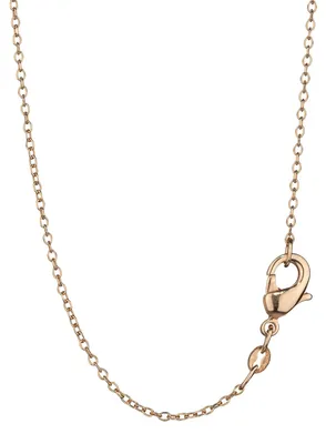 Ankerkette, 55 cm, vergoldet, 1,1 mm breit, Collier