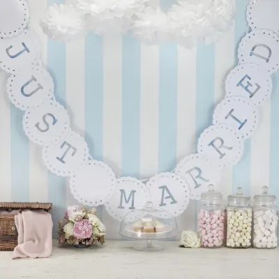 Produktbild von Vintage | Just Married Grialnde weiss