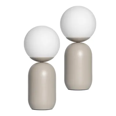 Produktbild von 2er Set | Notti | Tischlampe | Grau