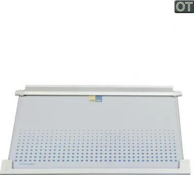 Produktbild von AEG Electrolux Lebensmittelfach, Glasplatte, Abstellplatte mit Halteleisten für Kühlschrank - 225137453/0, 225137453