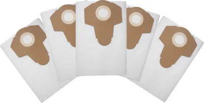 Produktbild von Vlies Feinstaubfilterbeutel, 5 Stk, 20 l, passend für Kärcher Mehrzwecksauger WD 3 Serie