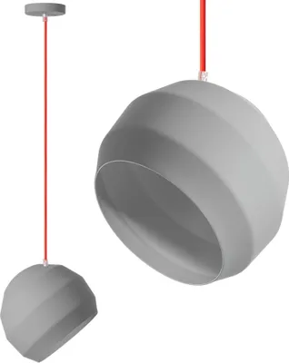 Zdjęcie produktu dla Lampa Sufitowa Wisząca Kula APP382-1CP