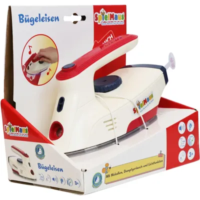 Produktbild von Spielzeug Bügeleisen mit echter Sprühfunktion für Kinder
