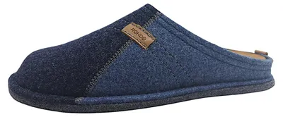 Image de Chaussons d'intérieur pour hommes Rohde Lucca, couleur bleue, style décontracté