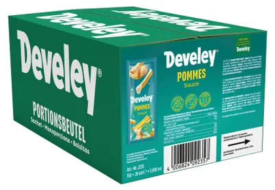 Produktbild von Develey Pommes Sauce - Portionsbeutel - 150x 20ml