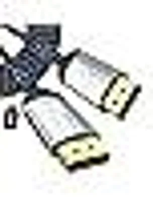 Produktbild von 16K DisplayPort Kabel 2.1 2M, DP auf DP Kabel Unterstützt 16K@30Hz 8K@240Hz 4K@240Hz, 80Gbps, HDCP 2.3, HDR DSC 1.2a MST FreeSync G-Sync für TV PC Grafikkarte Monitor