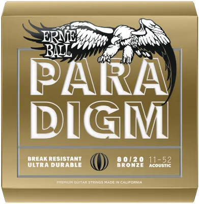 Produktbild von Ernie Ball P02088, Gitarre, Brünierter Stahl, Akkustik, 6 Stück(e)