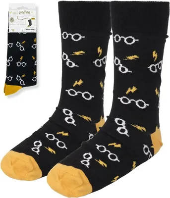 Zdjęcie produktu dla Skarpetki Harry Potter niebieskie 38-45
