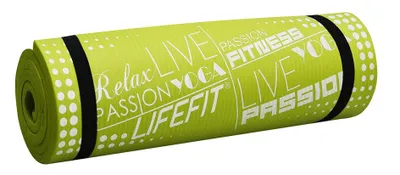 Image de LIFEFIT® Tapis de yoga EXKLUZIV PLUS, 180x58x1,5cm, vert clair