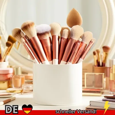 Produktbild von Make-up-Pinsel-Set Weich Flauschig Professionell für Kosmetik Foundation