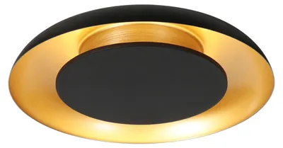 Immagine prodotto di Plafoniera - nero - Golden Veil -  plastica metallo - Ø 40cm - LED - 4331ZW - Steinhauer