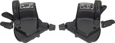 Obrázek produktu pro MicroSHIFT MTB přehazovačky, pár, Shimano 3x9 rychlostí černá