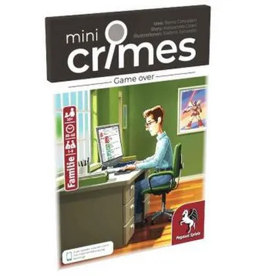 Immagine prodotto di MiniCrimes Game over - Gioco cooperativo di investigazione per 1-6 giocatori
