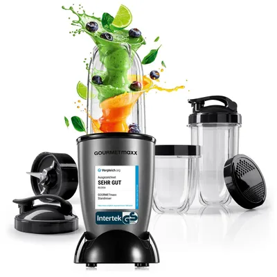 Productafbeelding van GOURMETmaxx Mr. Magic Power 400 Pro met accessoire set L - Voor shakes, smoothies en meer.