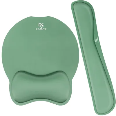 Produktbild von Gimars Ergonomisches Mauspad mit Gelkissen, XL Handballenauflage Tastatur mit Un