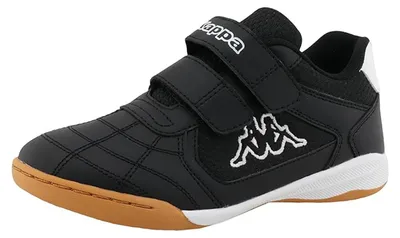 Produktbild von Kappa Indoor Kinder Hallenschuhe Black-White 95K0233002 , Schuhgröße:34 EU
