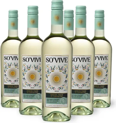 Image de So'Vive vin blancLot 6 Bouteilles 75cl
