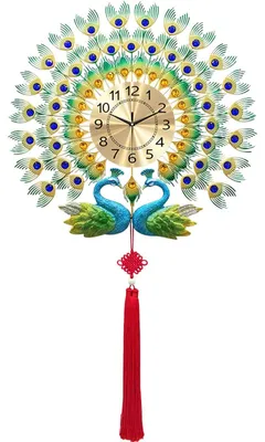 Imagen del producto de Reloj de pared con mecanismo de cuarzo silencioso y diseño moderno