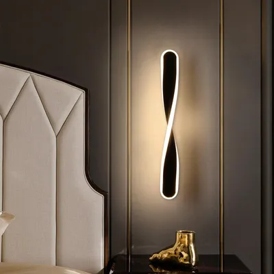 Obrázek produktu pro Nástěnné svítidlo, moderní design, energeticky úsporné, teplá bílá (2700–3500 K), 12 W