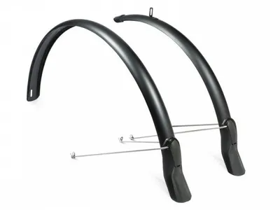 Produktbild von Eurofender kotflügelset Scatto 26-28 Zoll 51 mm mattschwarz matt