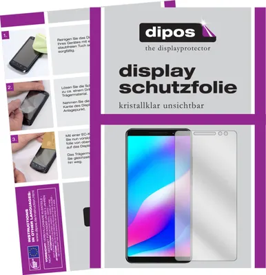 Produktbild von 5x Schutzfolie für Blackview Max 1 klar Displayschutzfolie Folie Display Schutz dipos