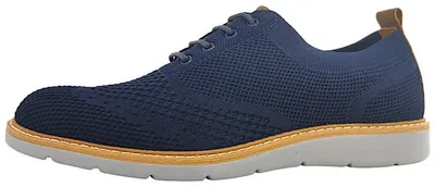 Immagine prodotto di Imac: Scarpe da uomo, modello stringato, adatte a solette personalizzate, colore blu, ideali per il tempo libero