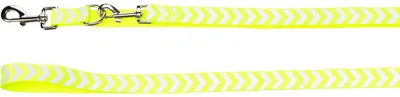 Produktbild von Flamingo Trainingsleine Fergu Fluo gelb, Maße: 200 cm / 25 mm