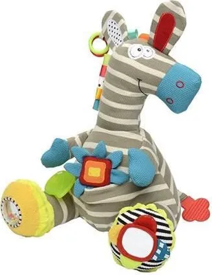 Image de Peluche DOLCE - Le zèbre