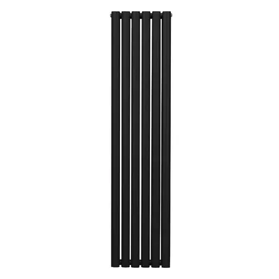 Immagine prodotto di Radiatore tubolare ovale - 1600 mm x 360 mm - Nero