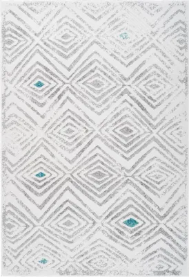 Produktbild von Vancouver 400 Weiß / Grau 80cm x 150cm