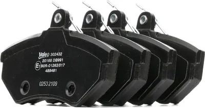 Produktbild von VALEO Bremsbeläge Satz Vorne für VW GOLF II (19E, 1G1) 302432