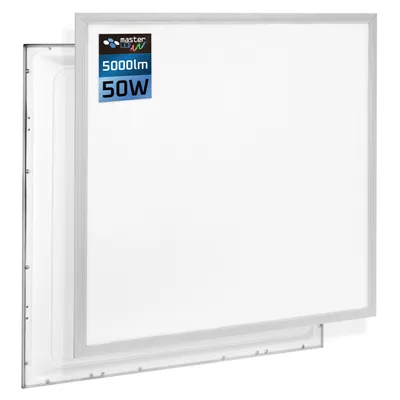 Produktbild von MasterLED LED Panel 60x60cm 50W Neutralweiß 4000K 5000lm Büroleuchte Deckenleuchte Rasterleuchte Einbauleuchte Weiß Flach
