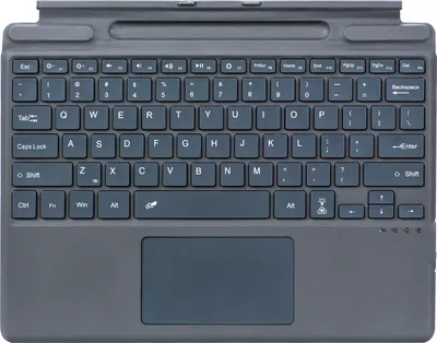 Obrázek produktu pro Přenosná bezdrátová klávesnice, dlouhá výdrž baterie | ergonomický design | odnímatelná, kompatibilní s tablety Surface Pro 8/9/X