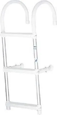 Produktbild von Talamex Badeleiter aus eloxiertem Aluminium mit 4 Stufen