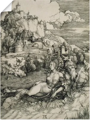 Produktbild von ARTland Poster Das Meerwunder. Um 1498 Größe: 45x60 cm
