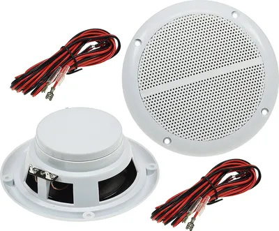 Image de ChiliTec Haut-parleurs étanches d'extérieur CT-50 8 Ohm, 5, 80W, 100Hz-20KHz, PAAR