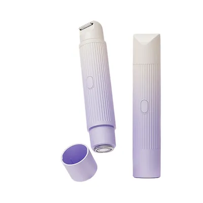 Produktbild von Trimmer für Frauen Elektrischer Rasierer Rasierer mit Doppelklingen schmerzlose Haarentfernung, Type-C-Aufladung