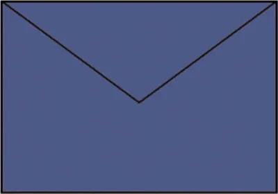 Produktbild von RÖSSLER 16401190 Briefhülle Paperado - C5, 100 g/qm, jeans gerippt, Seidenfutter