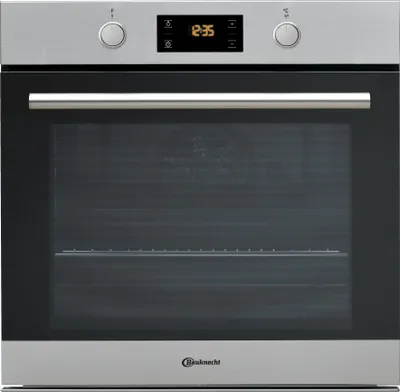 Bauknecht BAR2 KH8V2 IN Einbau-Backofen/A+/71 L/ hydrolytische Selbstreinigungsfunktion / Edelstahl ProTouch / PowerHeißluft