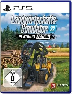 Produktbild von Landwirtschafts-Simulator 22  PS-5  Platinum - Astragon  - (SONY® PS5 / Simulation)