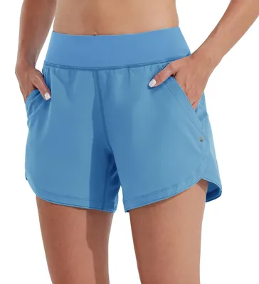 Productafbeelding van Damen zwemshorts met hoge taille en UPF50+ bescherming