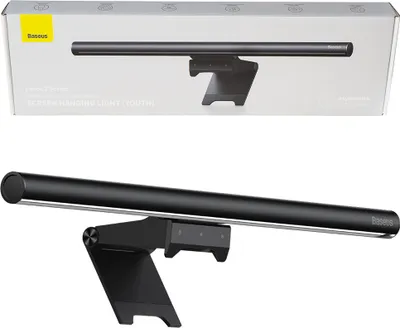 Produktbild von Baseus i-wok2 lampa LED do podświetlenia ekranu biurka czarna (DGIW000101)