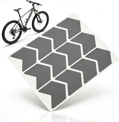 Productafbeelding van Fietswielstickers, 12 Stuks Reflecterende Wielstickers Decoratiefilm Universele Waterdichte Wielveiligheid Fietswielsticker Voor Racefietsmotor