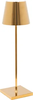 Produktbild von Zafferano Tischleuchte POLDINA PRO GOLDEN gold Ø11x38cm