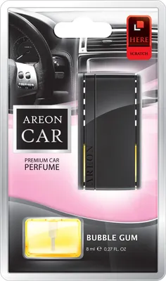 Obrázek produktu pro Osvěžovač vzduchu do auta, aroma "Bubblegum", originální produkt Areon LUX