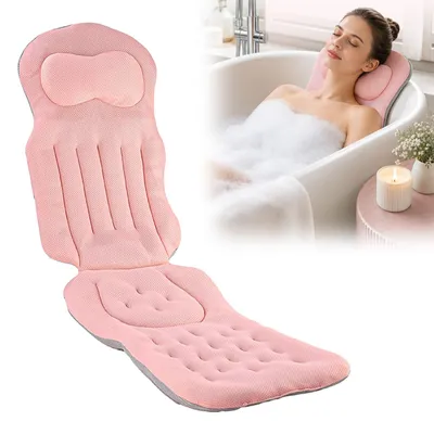 Productafbeelding van Ergonomisch badkussen voor het hele lichaam, met hoofdkussen