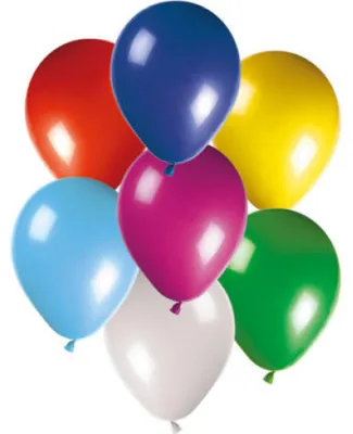 Immagine prodotto di 50 palloncini colorati da festa, 30 cm