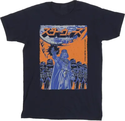 Image de Star Wars - T-shirt pour homme BI46697 (L) (Bleu marine)