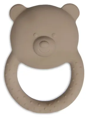 Immagine prodotto di Anello da dentizione in gomma naturale Teddy Bear - Biscotto